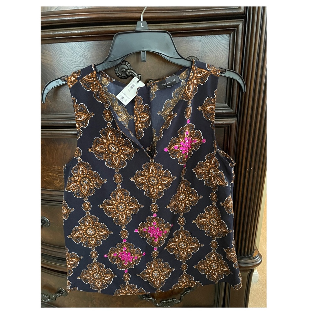NEW The Limited Print Blouse